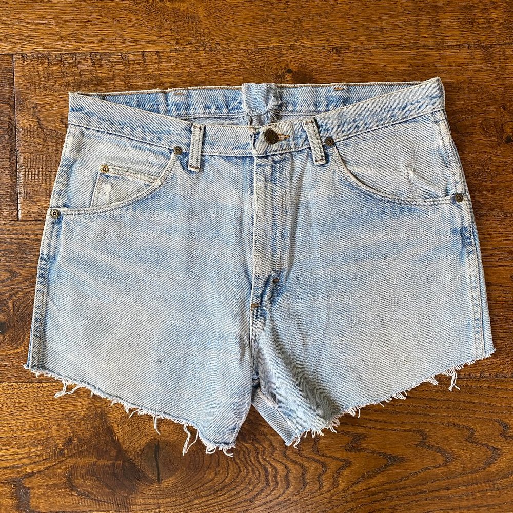 Wrangler cut off jean shorts 35 W